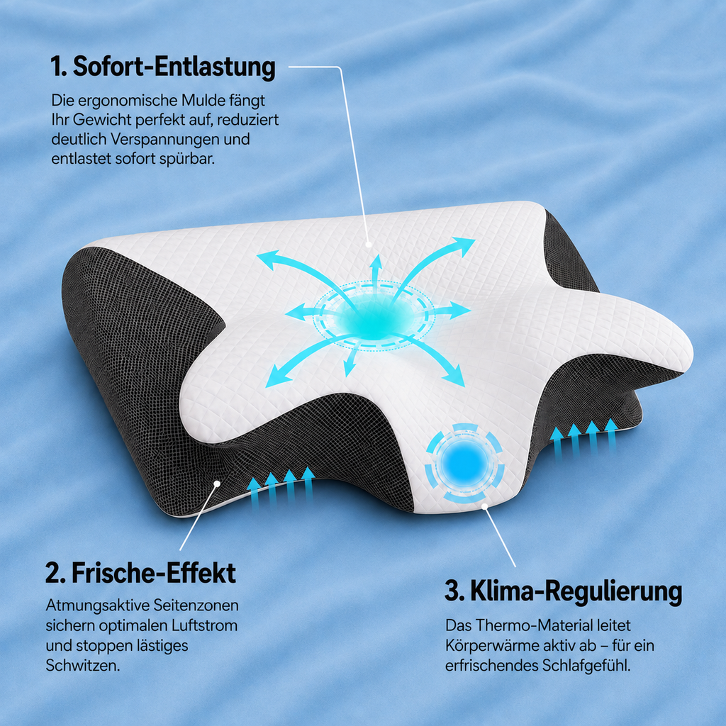 Komfort Schmetterlingskissen
